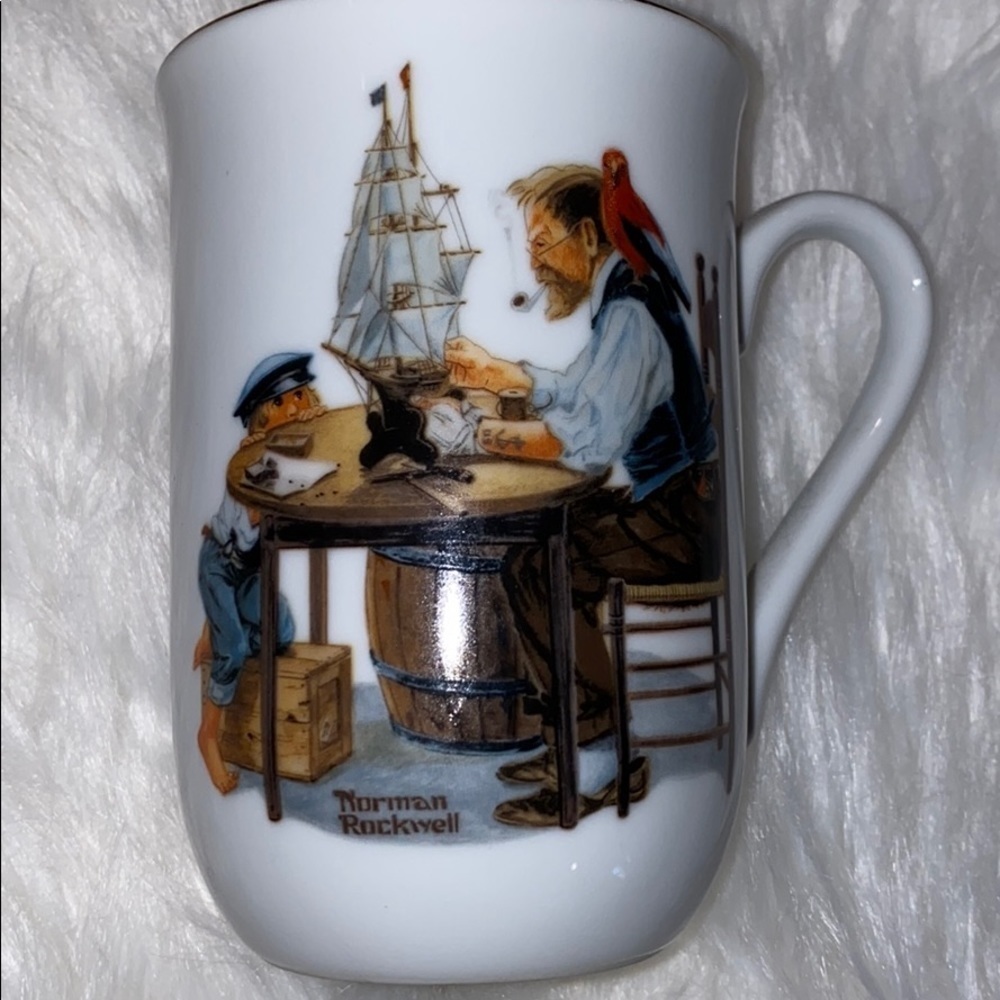 Vintage Norman Rockwell Mug
